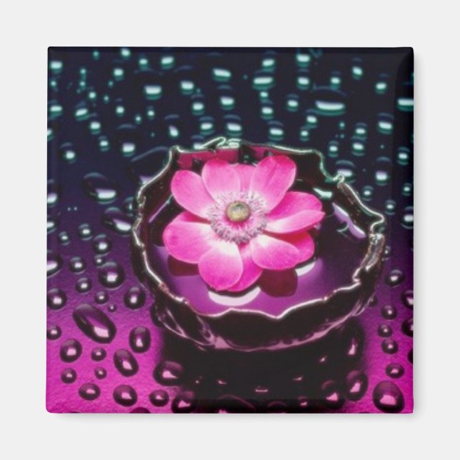 Floral Droplets Magnet (Front)