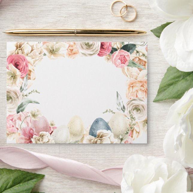 Floral Easter Egg Envelope (Wedding)