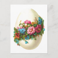 Floral Easter Egg