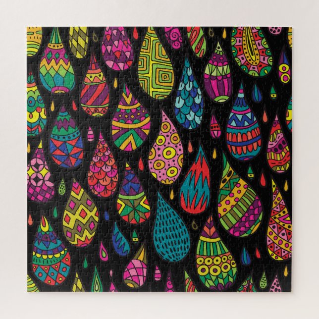 Floral elegance, abstract background. jigsaw puzzle (Vertical)