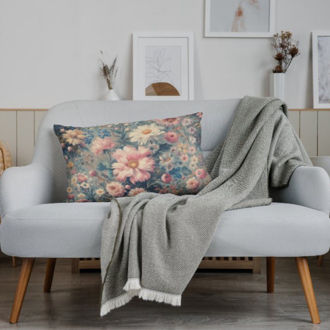 Floral Elegance Accent Pillow (Creator Uploaded)