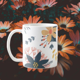 Floral Elegance Coffee Mug