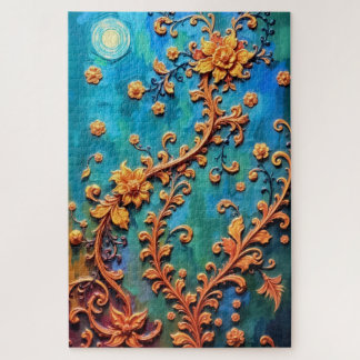 Floral Elegance Jigsaw Puzzle