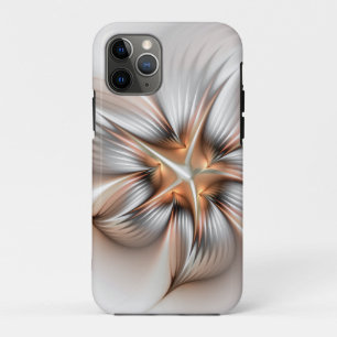 Floral Elegance Modern Abstract Fractal Art iPhone 11 Pro Case
