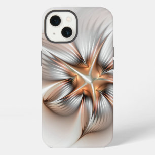 Floral Elegance Modern Abstract Fractal Art iPhone 13 Case