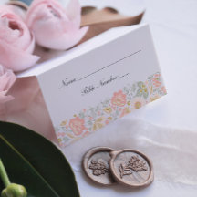 Floral Elegance Peach Sage Blush Classic Wedding
