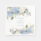 Floral Elegant Blue Hydrangea Greenery Wedding