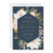 Floral Elegant Magnolia Blush Navy Neutral Wedding