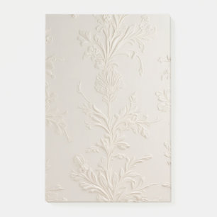 Floral Embossed Sticky Notes