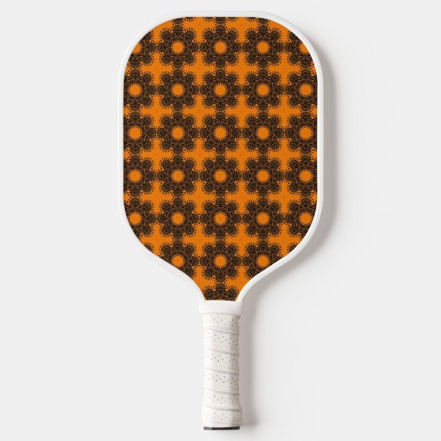 Floral Enigma Pickleball Paddle (Front)