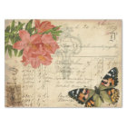 Floral Ephemera Decoupage Tissue