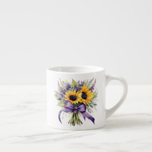 Floral  espresso cup
