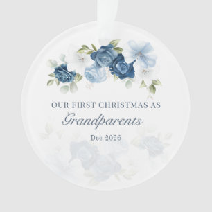 Floral Eucalyptus Grands-parents 1er Noël