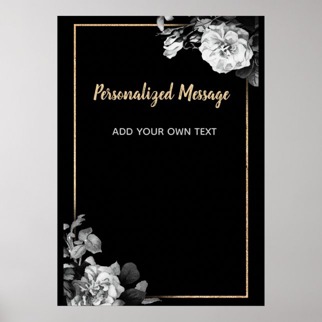 Floral Event Poster (Front)