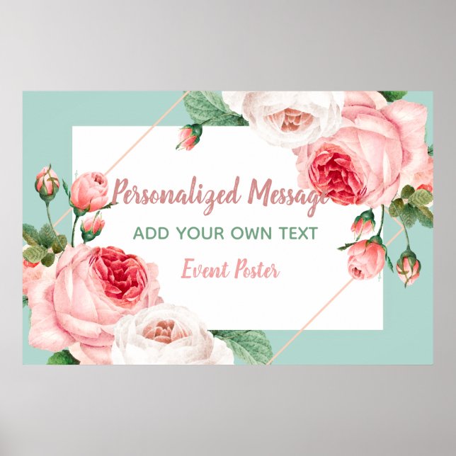 Floral Event Poster (Front)