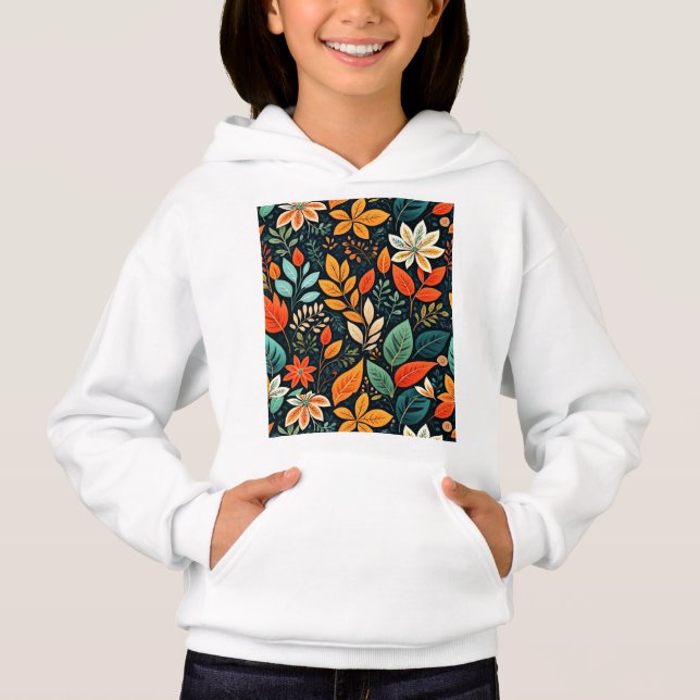 Floral Exotic Flowers Pattern (Front)