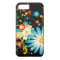 Floral Explosion of Colour on Black