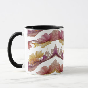Floral Explosion – Vibrant Abstract Flower Burst  Mug