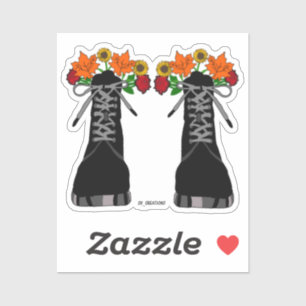 Floral Fall Boots