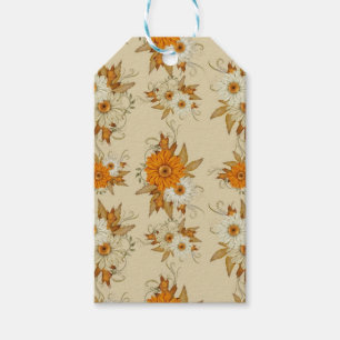 Floral Fall Gift Tag