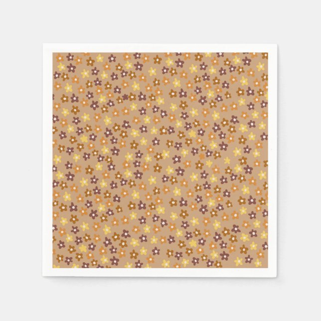 Floral fall napkin (Front)