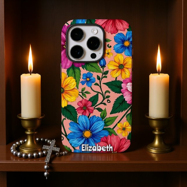 Floral Fantasy: A Garden of Blooms Case-Mate iPhone Case (Creator Uploaded)