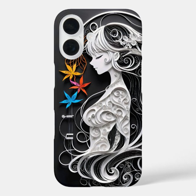Floral Fantasy Case-Mate iPhone Case (Back)
