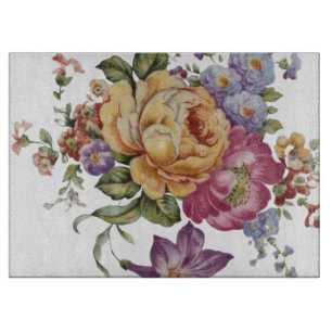Floral Fantasy Cutting Board