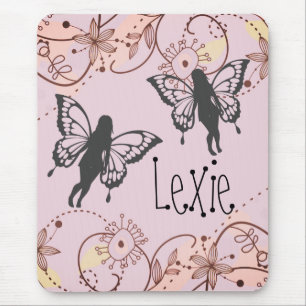 Floral Fantasy Fairies   Mouse Pad