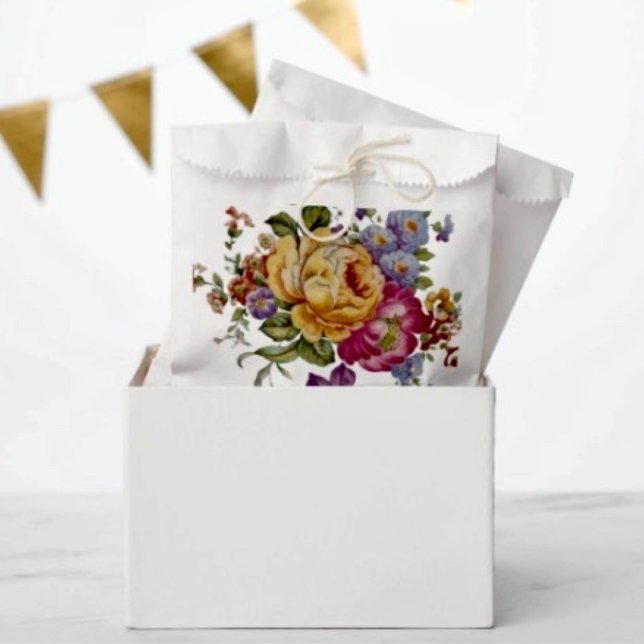 Floral Fantasy  Favour Bag (Creator Uploaded)