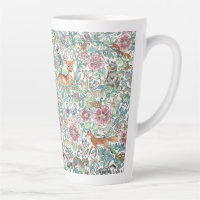 Floral Fantasy Forest Animals Woodland Tapestry