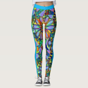 Floral Fantasy leggings