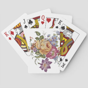 Floral Fantasy  Playing Cards