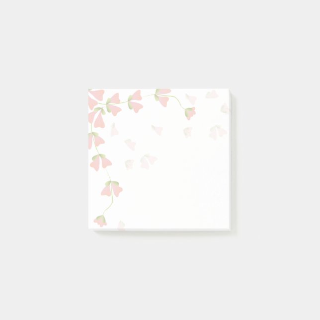 Floral Fantasy Post its Post-it Notes (Front)