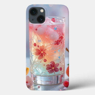 Floral Fantasy Refreshment iPhone 13 Case