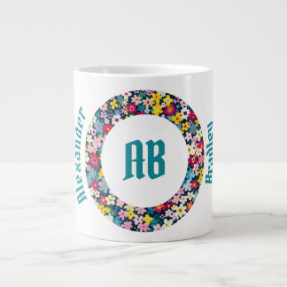 Floral Fantasy Ring Jumbo Mug