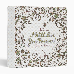 Floral Fashion 11 Binder