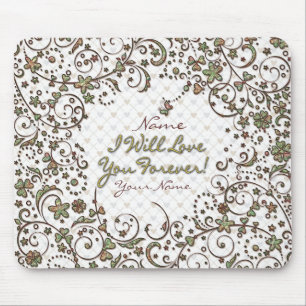 Floral Fashion 11 Mousepad