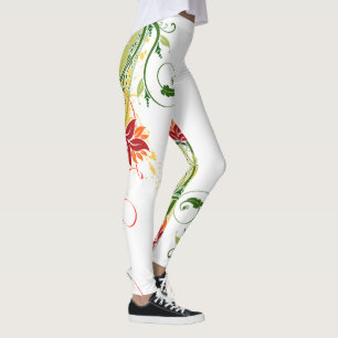 Floral Fashion 1 Leggings