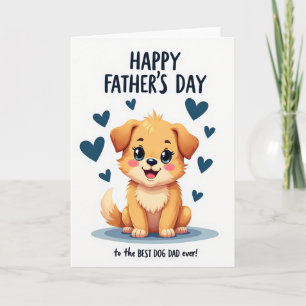 Floral Fathers Day Best Card