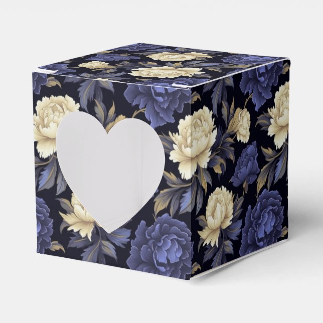 Floral Favour Treat Box (Front Side)
