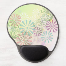 Floral Ferns Mouse Pad