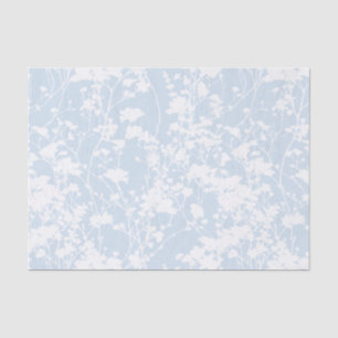 Floral Field (Powder Blue) Tissue Paper