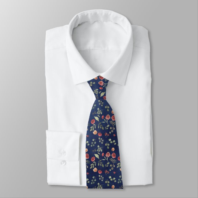 Floral Fields Tie (Tied)