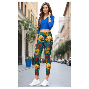  Floral Fiesta Leggings