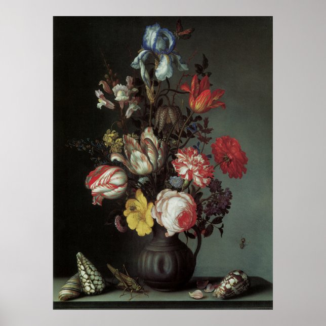Floral Fine Art Poster or Print (Front)