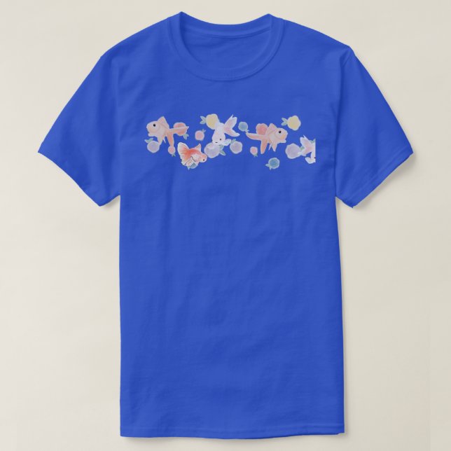 Floral fish T-Shirt (Design Front)