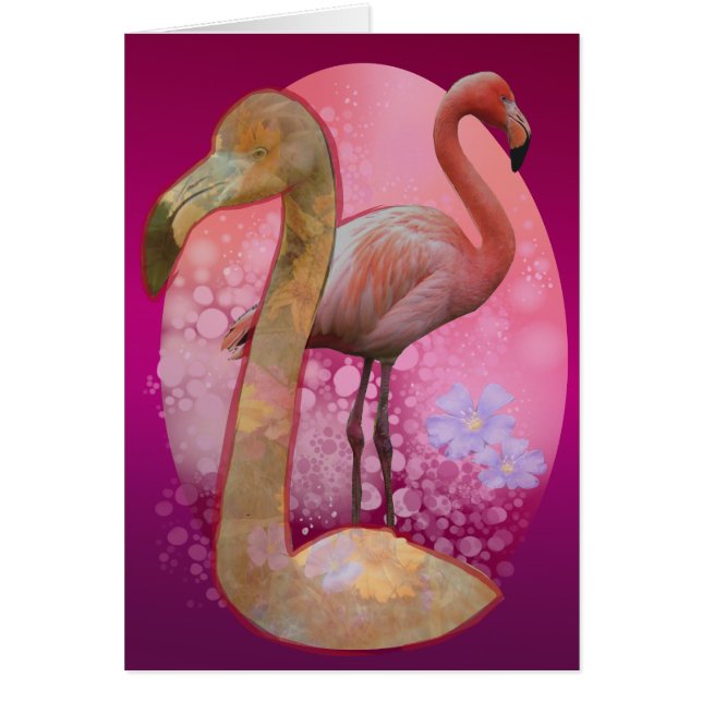 Floral Flamingo (Front)