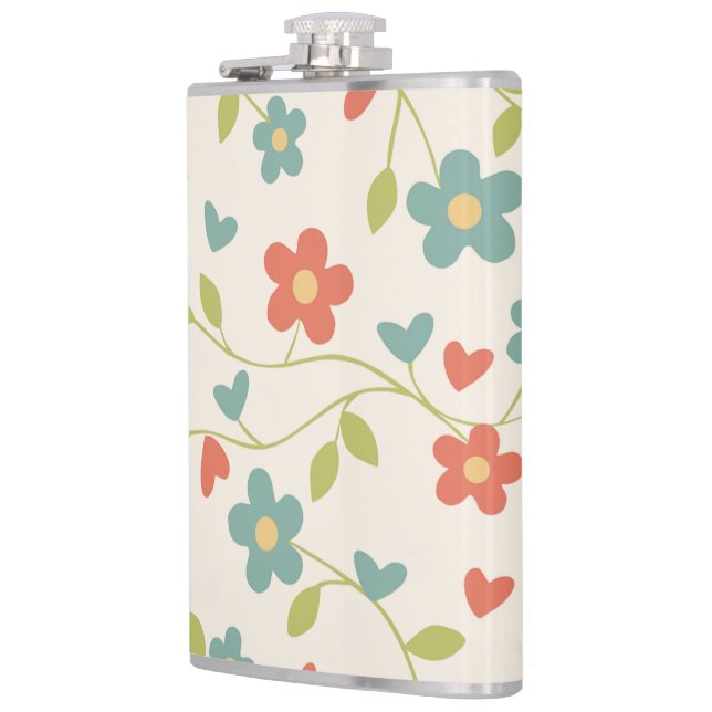 Floral Flask Gift (Left)