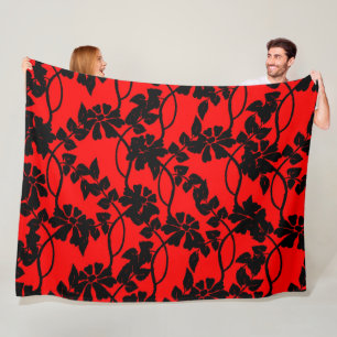 Floral Fleece Blanket